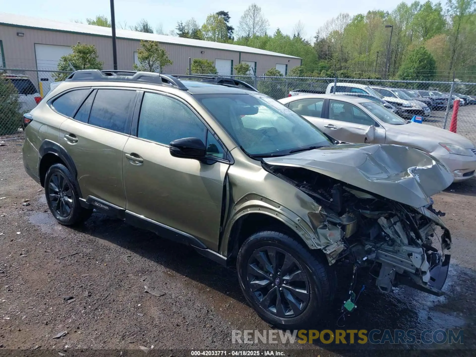 1 Photograph of a damaged car 4S4BTALC7S3125022 SUBARU OUTBACK 2025