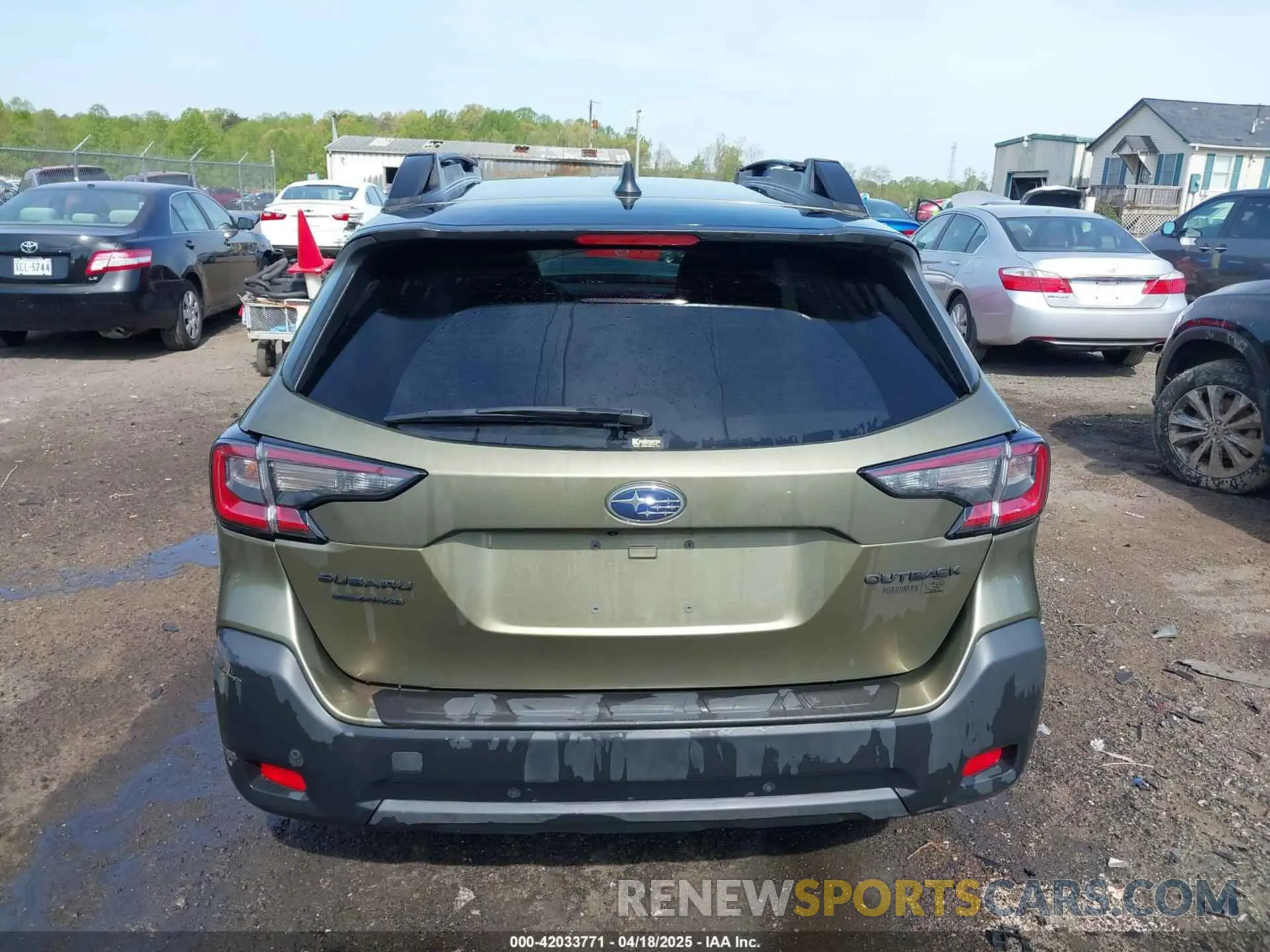 17 Photograph of a damaged car 4S4BTALC7S3125022 SUBARU OUTBACK 2025