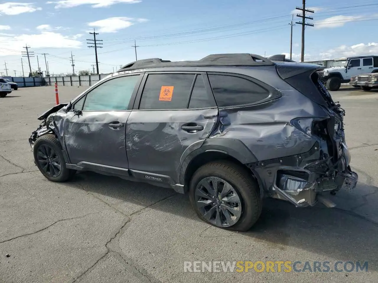2 Photograph of a damaged car 4S4BTALC9S3127158 SUBARU OUTBACK 2025