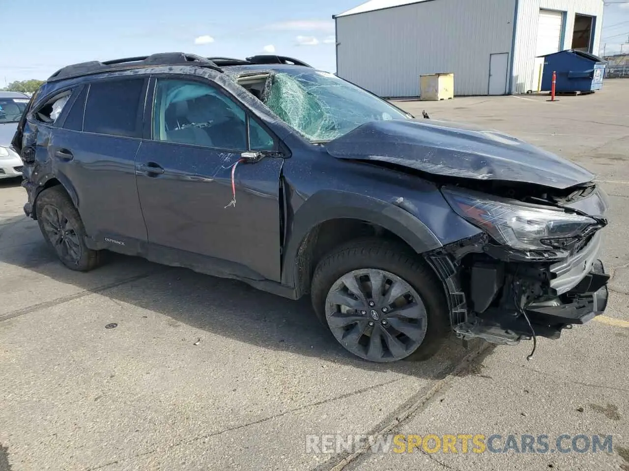4 Photograph of a damaged car 4S4BTALC9S3127158 SUBARU OUTBACK 2025