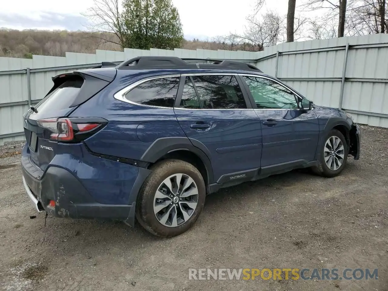 3 Photograph of a damaged car 4S4BTANC2S3145708 SUBARU OUTBACK 2025