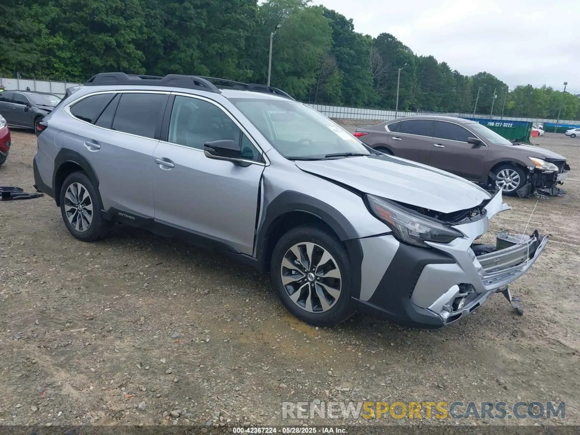 1 Photograph of a damaged car 4S4BTANC2S3194357 SUBARU OUTBACK 2025