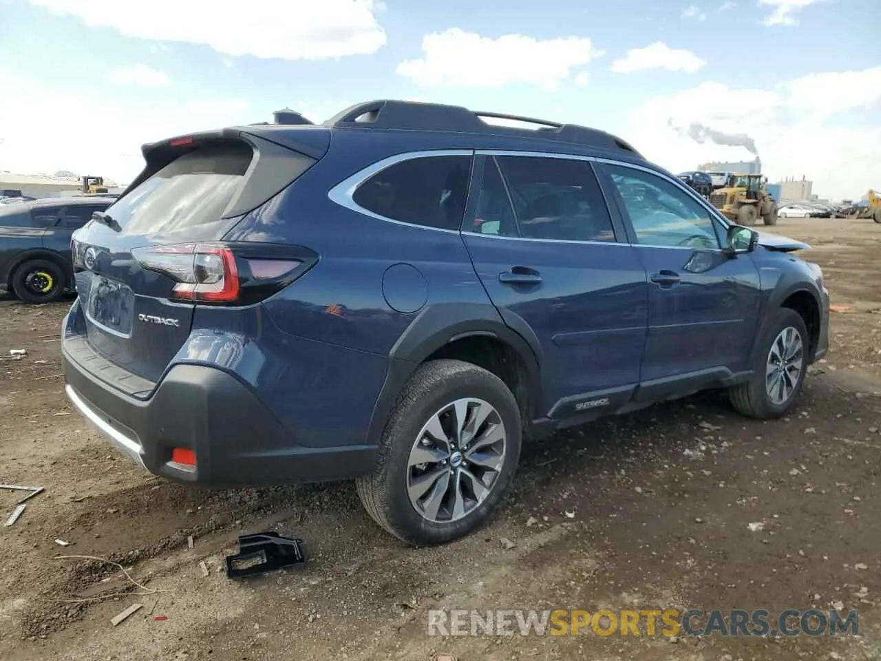 3 Photograph of a damaged car 4S4BTANC3S3207973 SUBARU OUTBACK 2025