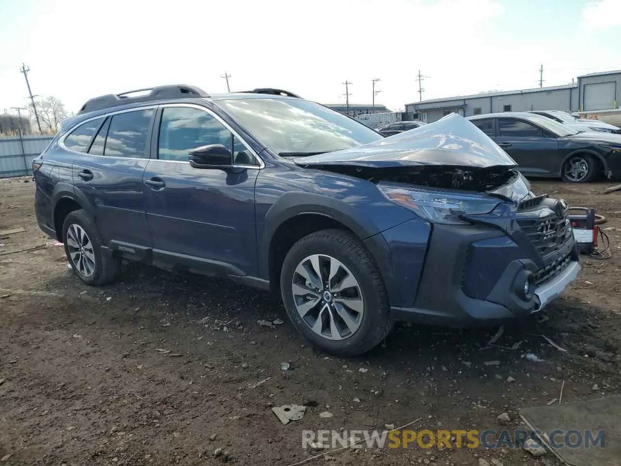 4 Photograph of a damaged car 4S4BTANC3S3207973 SUBARU OUTBACK 2025
