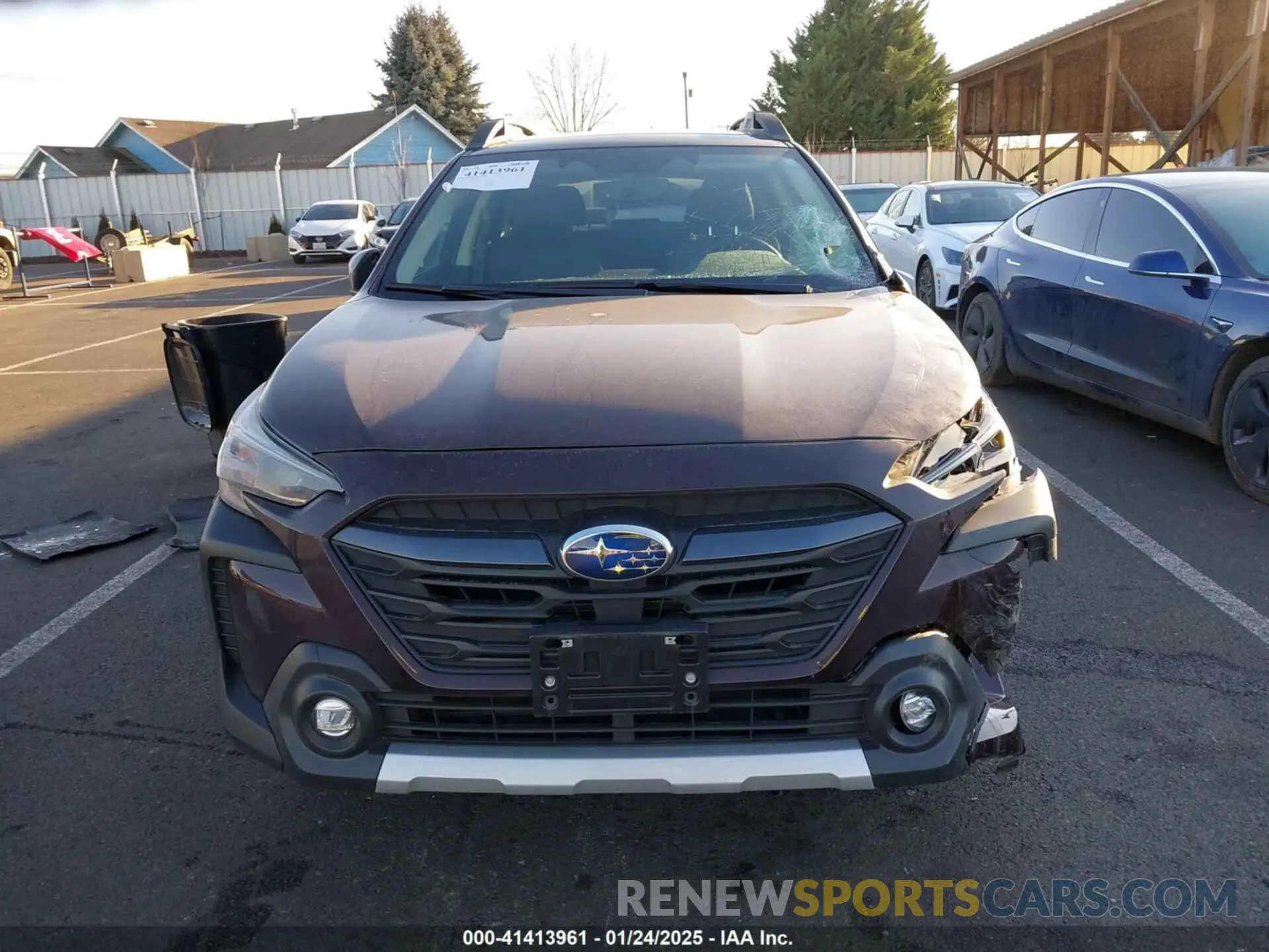 12 Photograph of a damaged car 4S4BTANC6S3149275 SUBARU OUTBACK 2025