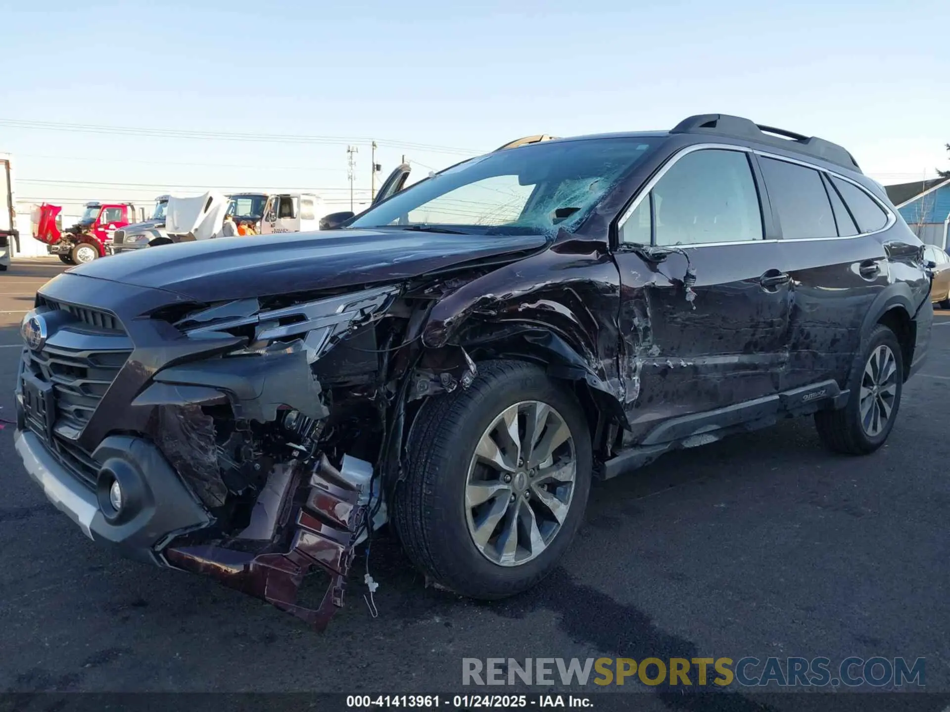 6 Photograph of a damaged car 4S4BTANC6S3149275 SUBARU OUTBACK 2025