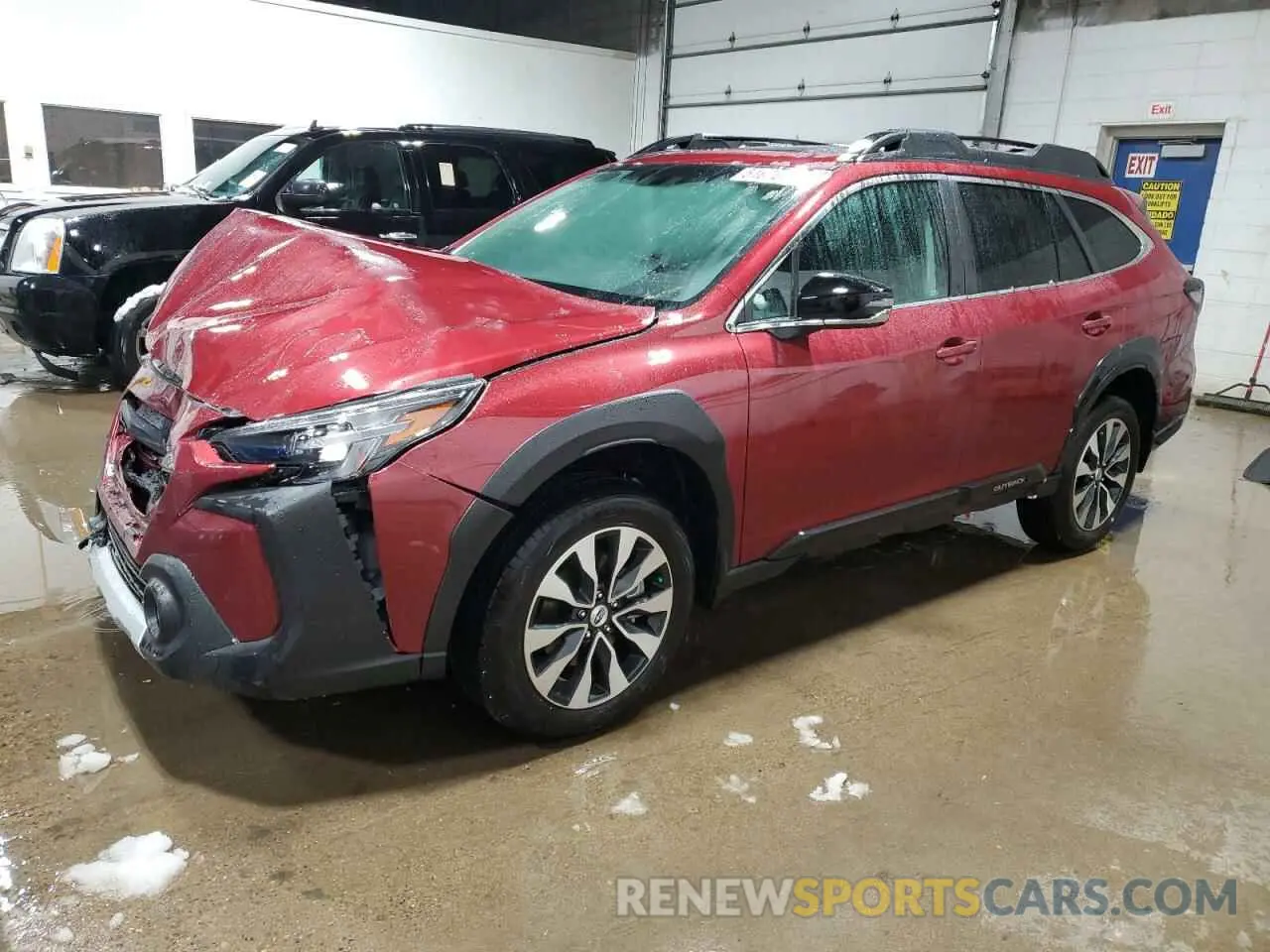 1 Photograph of a damaged car 4S4BTANC8S3152260 SUBARU OUTBACK 2025