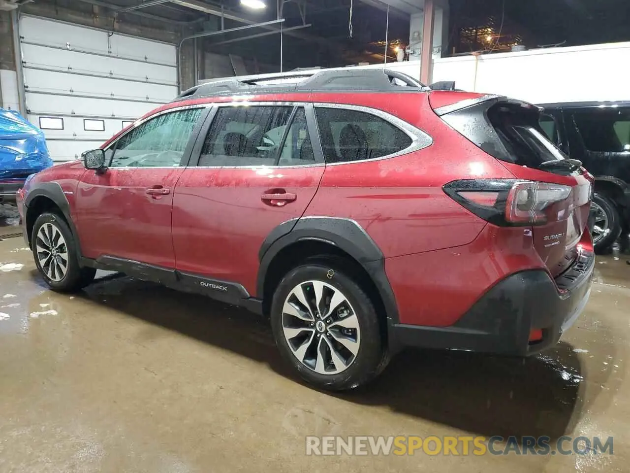 2 Photograph of a damaged car 4S4BTANC8S3152260 SUBARU OUTBACK 2025