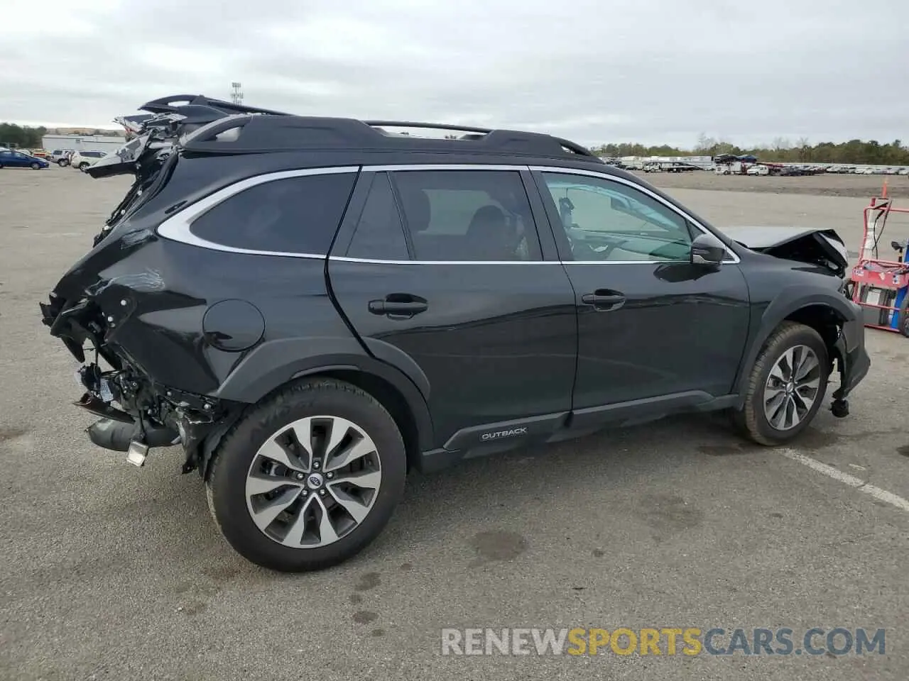 3 Photograph of a damaged car 4S4BTANC9S3203782 SUBARU OUTBACK 2025