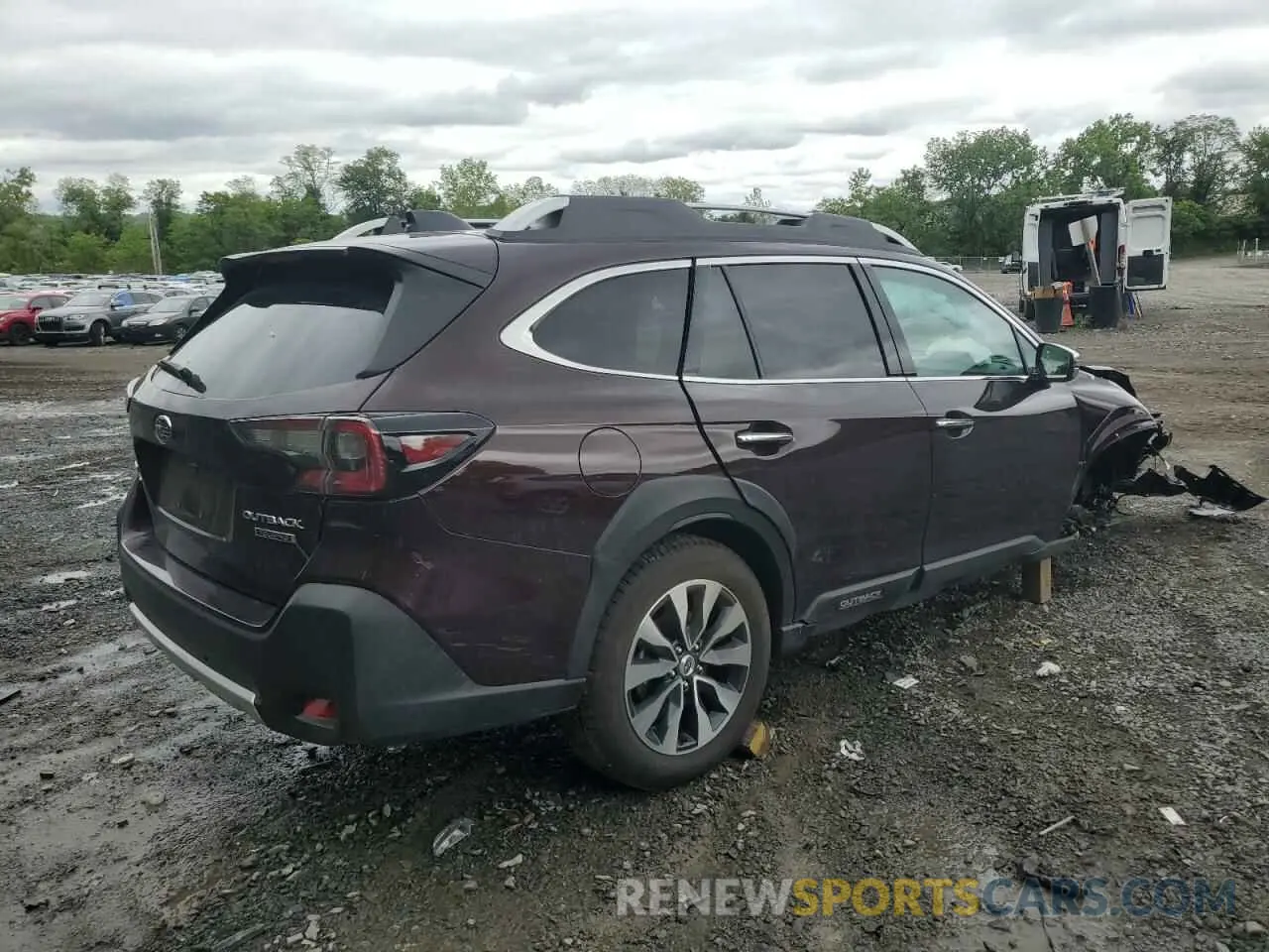 3 Photograph of a damaged car 4S4BTAPC8S3180413 SUBARU OUTBACK 2025