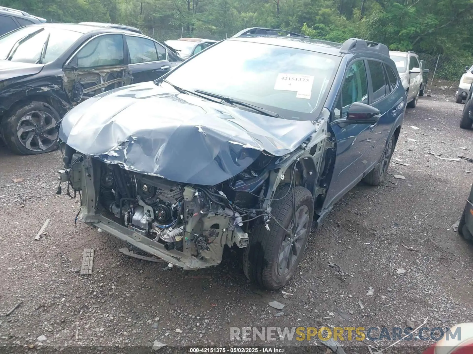 2 Photograph of a damaged car 4S4BTGLD4S3108528 SUBARU OUTBACK 2025