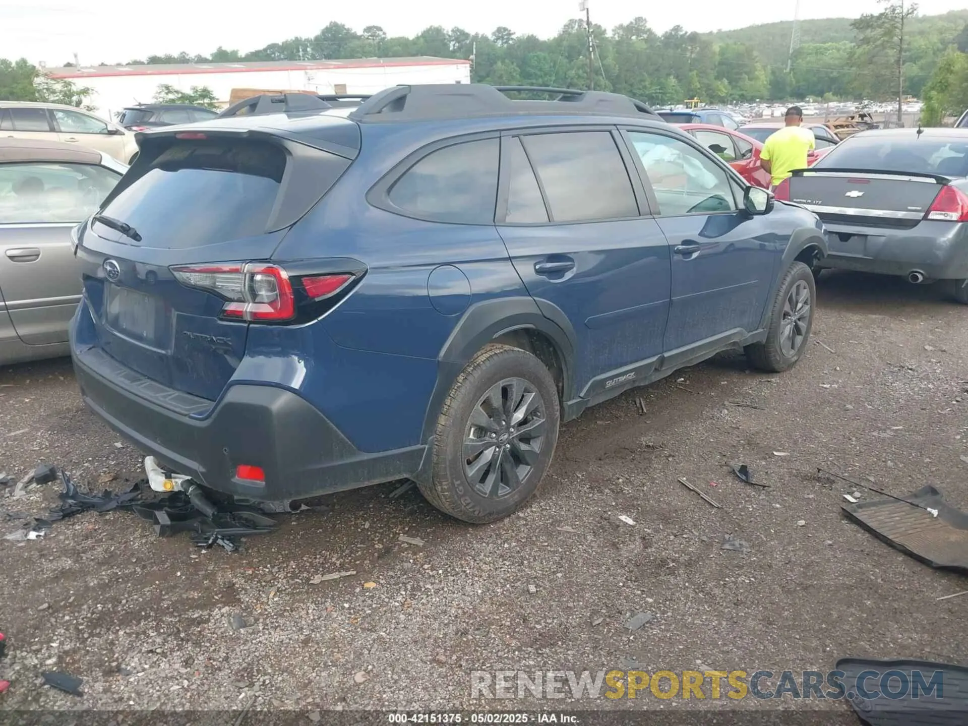 4 Photograph of a damaged car 4S4BTGLD4S3108528 SUBARU OUTBACK 2025