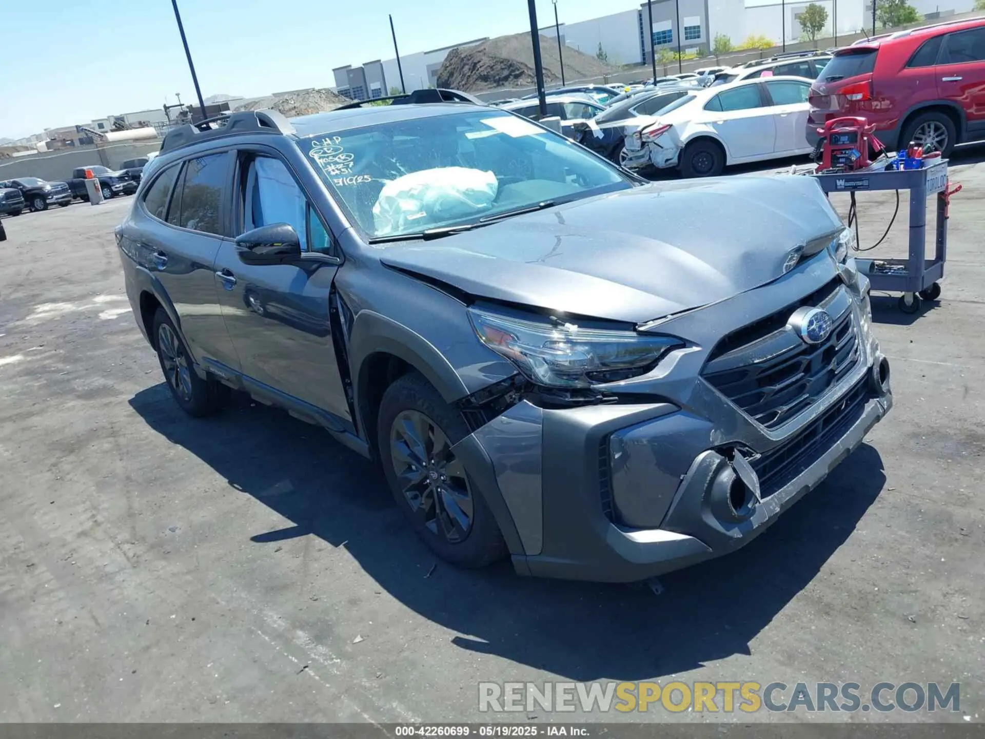 1 Photograph of a damaged car 4S4BTGLD4S3161696 SUBARU OUTBACK 2025