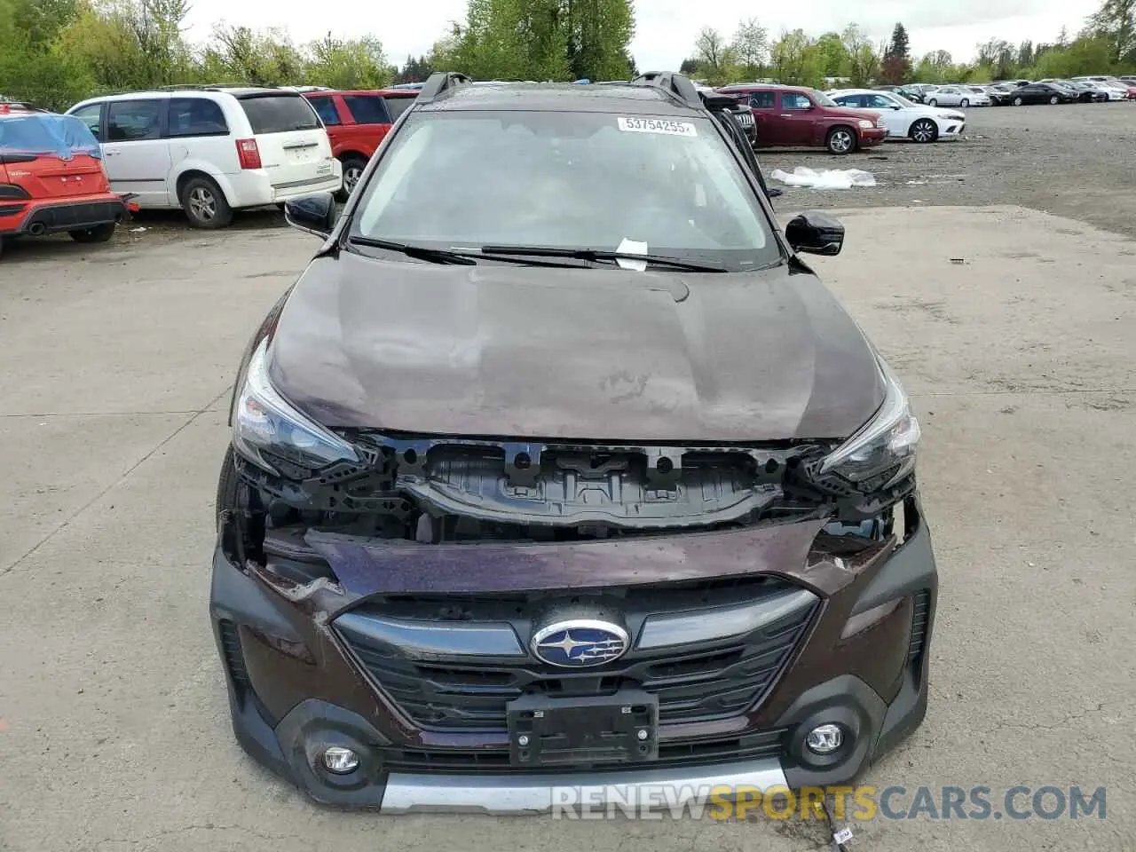 5 Photograph of a damaged car 4S4BTGND9S3184579 SUBARU OUTBACK 2025