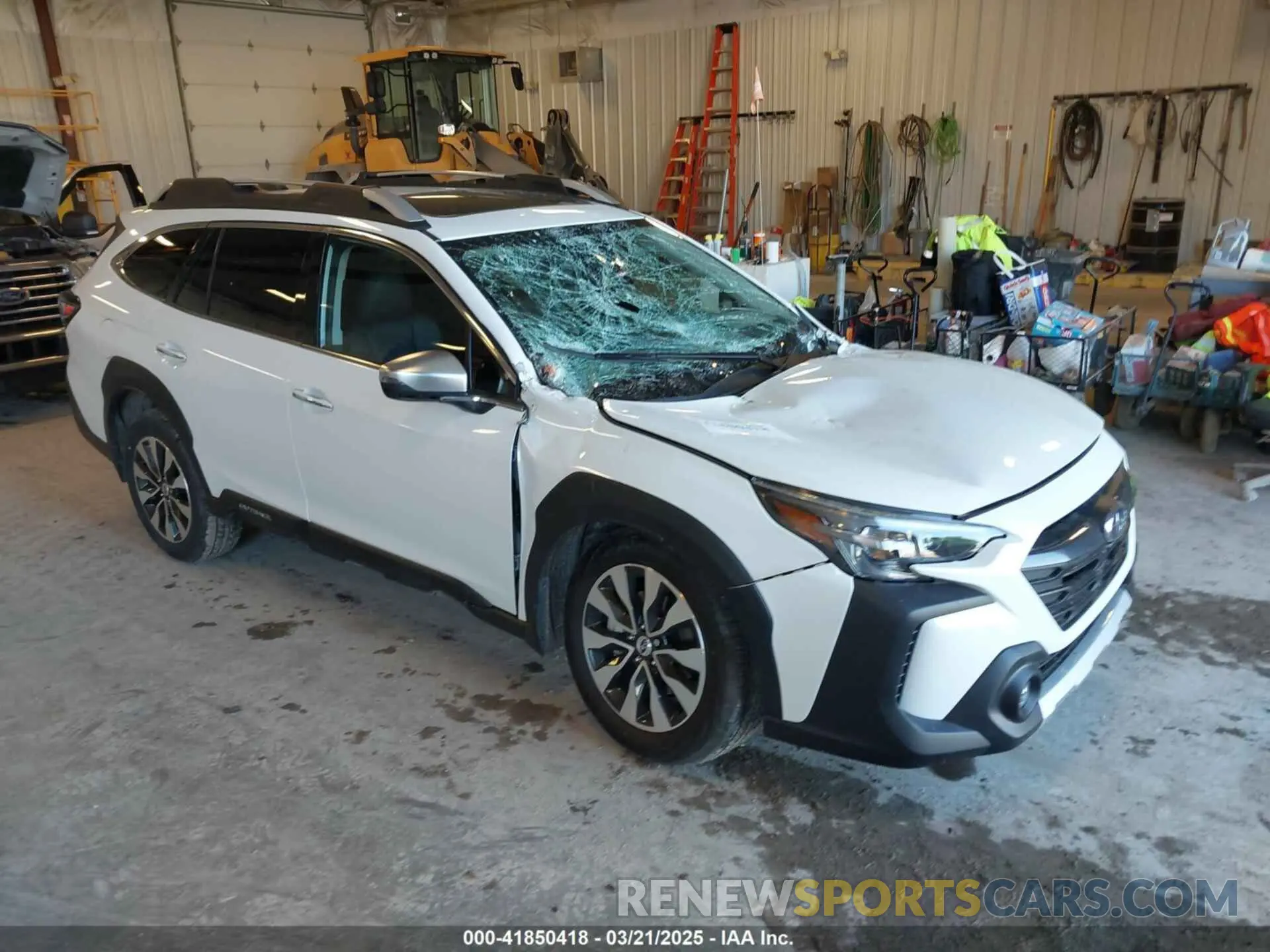 1 Photograph of a damaged car 4S4BTGPD0S3223833 SUBARU OUTBACK 2025