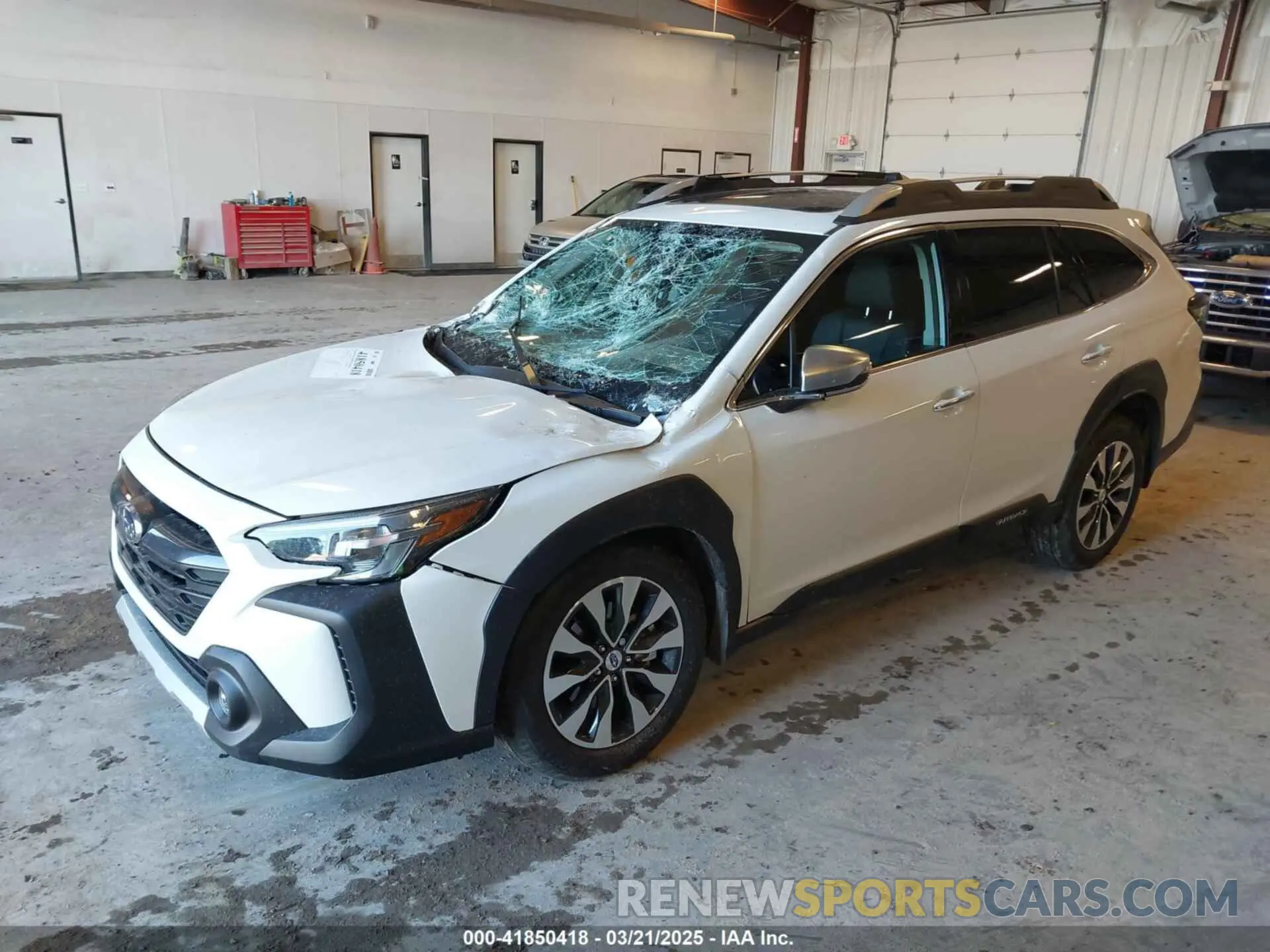 2 Photograph of a damaged car 4S4BTGPD0S3223833 SUBARU OUTBACK 2025