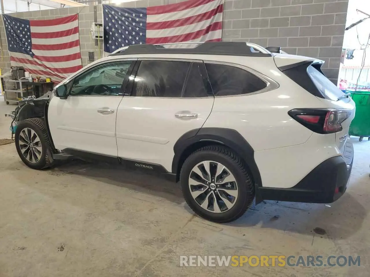 2 Photograph of a damaged car 4S4BTGPD5S3219292 SUBARU OUTBACK 2025