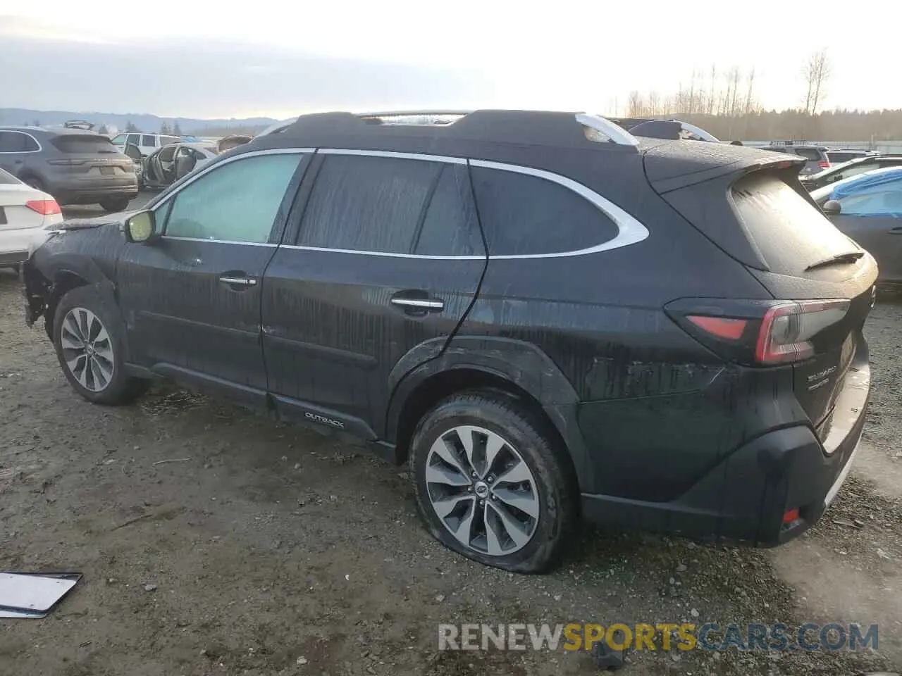 2 Photograph of a damaged car 4S4BTGPD6S3104507 SUBARU OUTBACK 2025