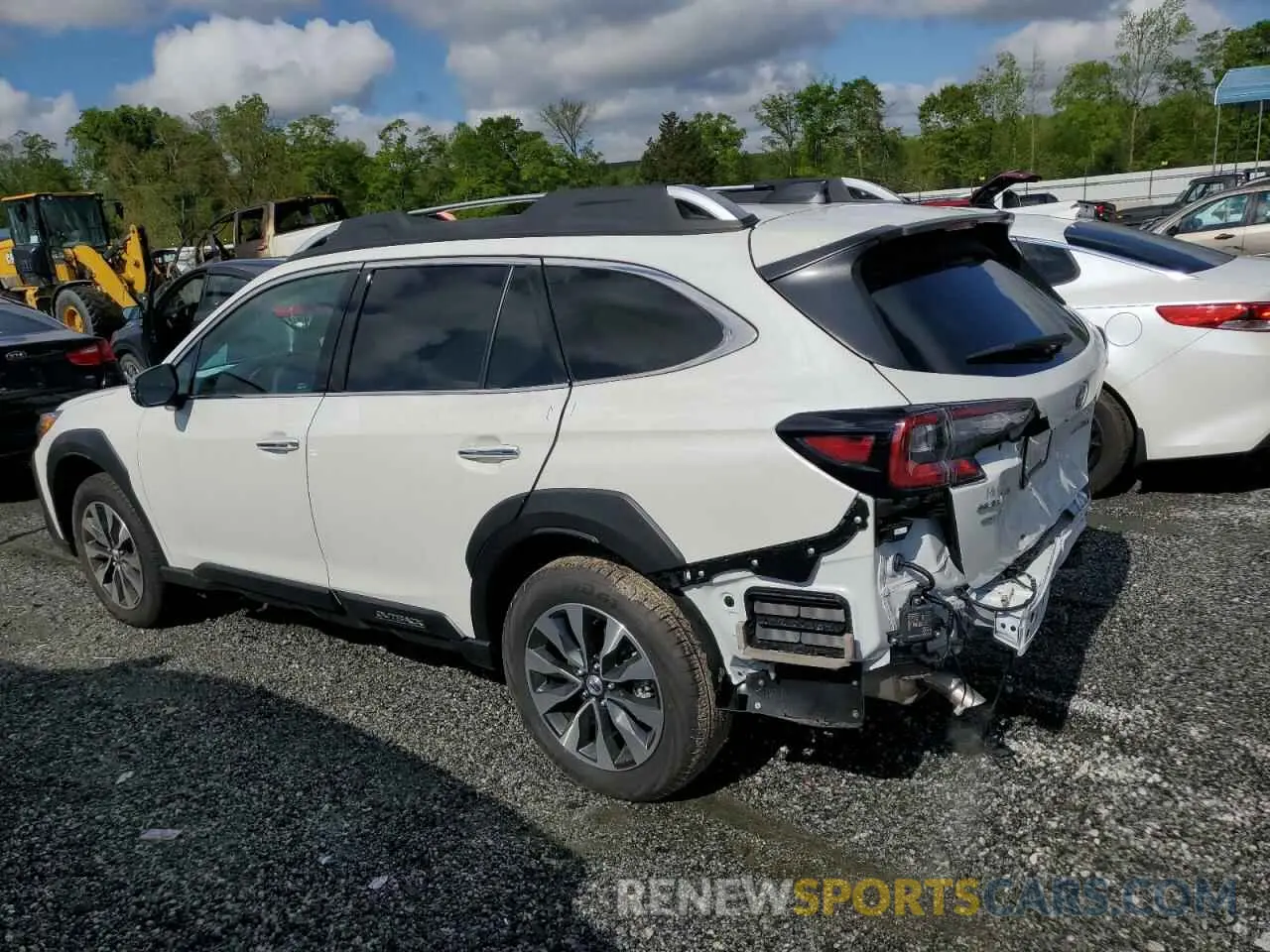 2 Photograph of a damaged car 4S4BTGPD9S3176558 SUBARU OUTBACK 2025
