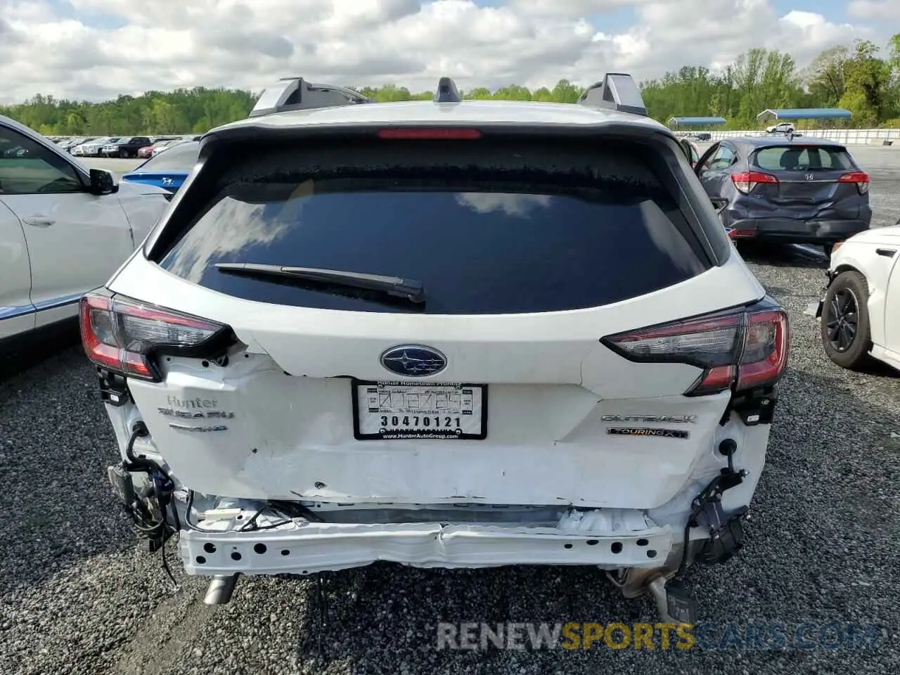6 Photograph of a damaged car 4S4BTGPD9S3176558 SUBARU OUTBACK 2025