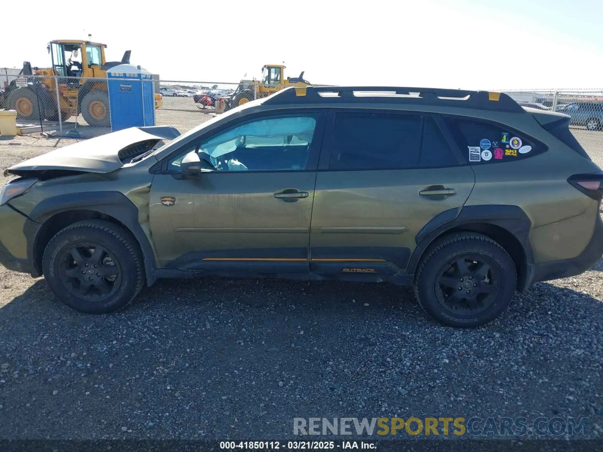 14 Photograph of a damaged car 4S4BTGUD0S3174993 SUBARU OUTBACK 2025