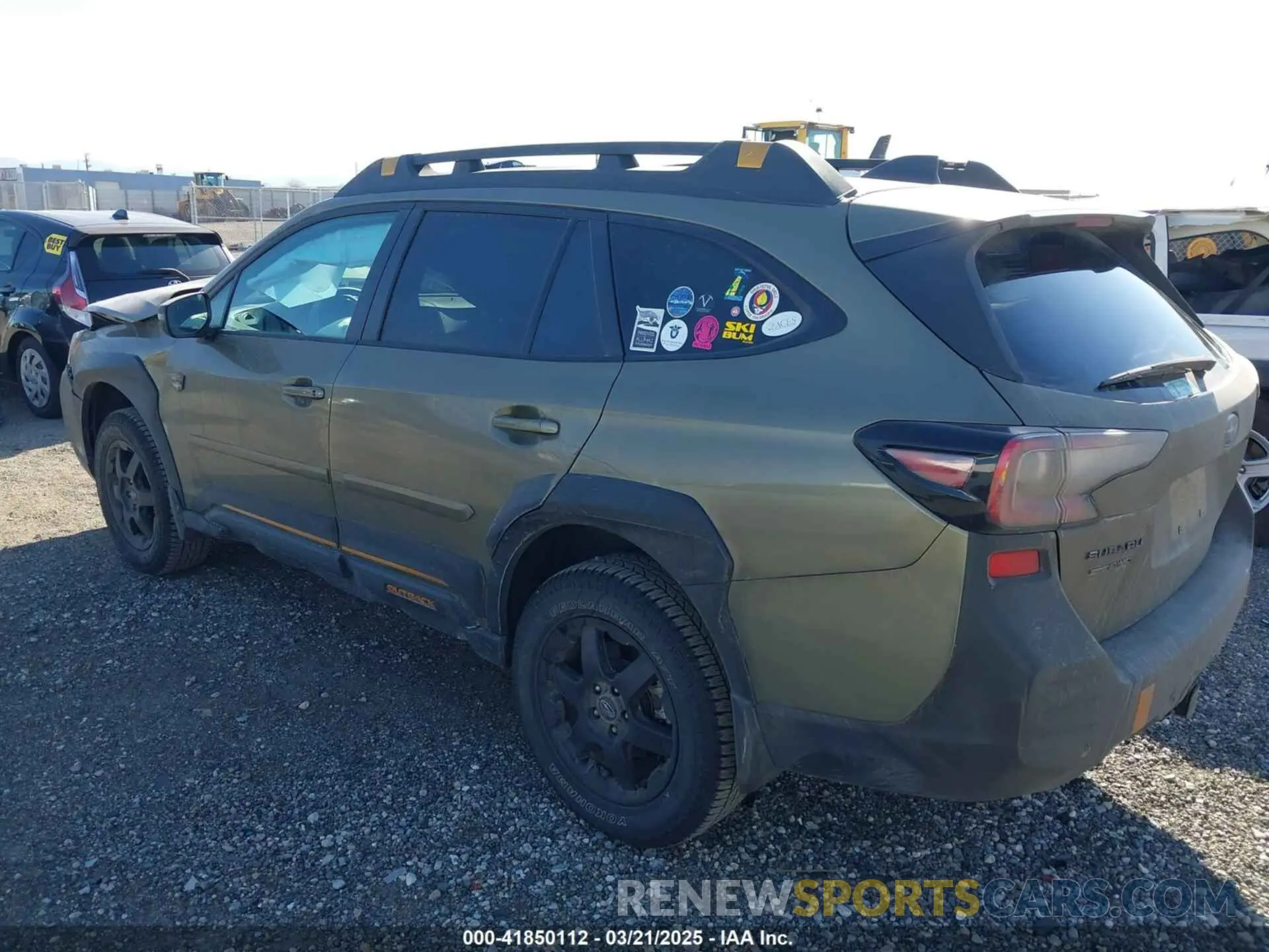 3 Photograph of a damaged car 4S4BTGUD0S3174993 SUBARU OUTBACK 2025