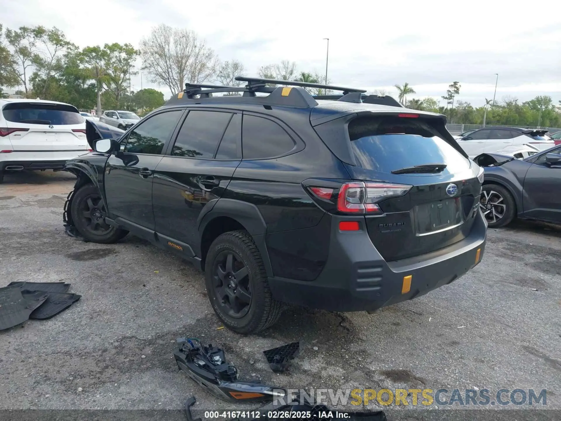 3 Photograph of a damaged car 4S4BTGUD4S3104994 SUBARU OUTBACK 2025