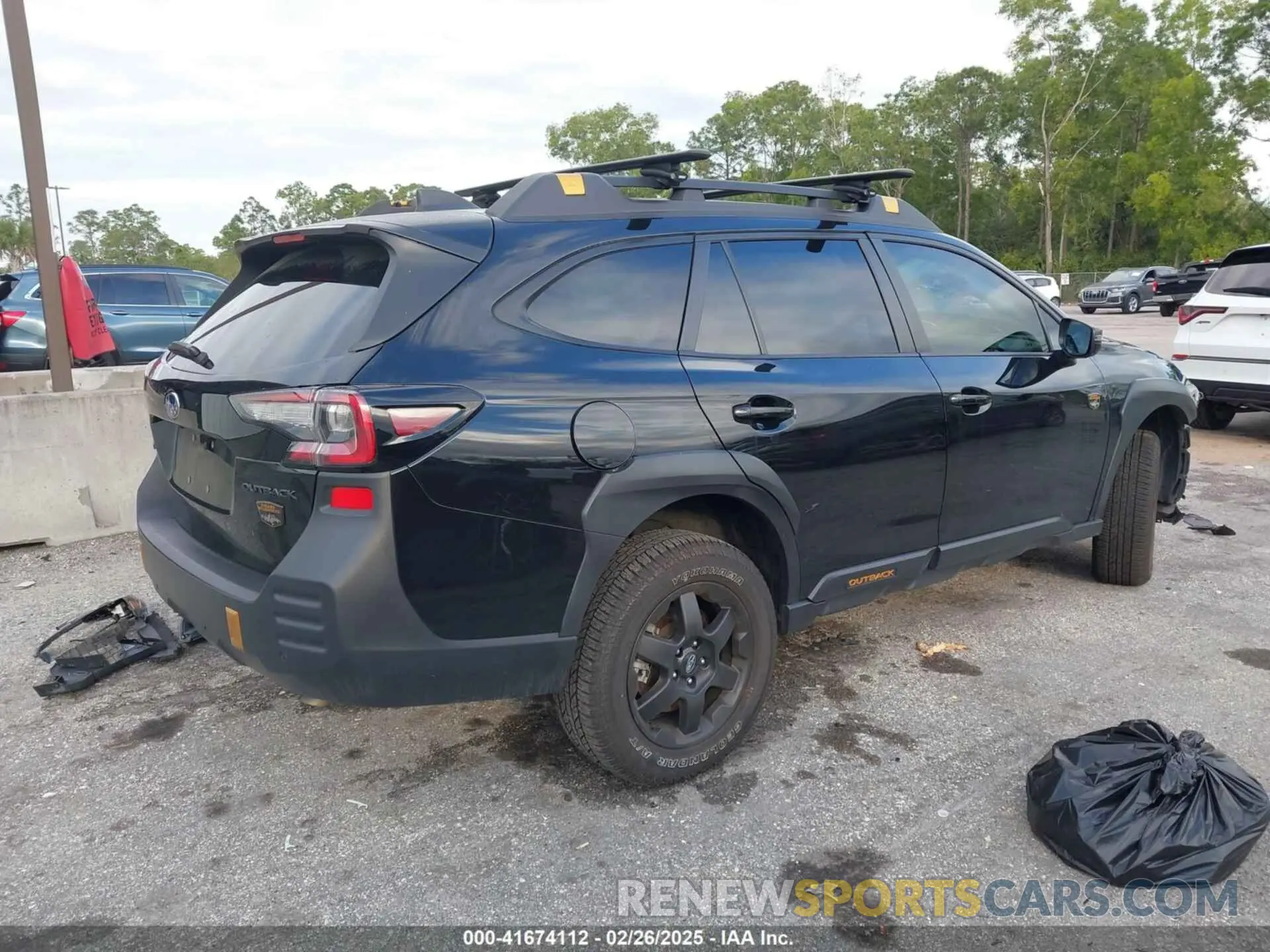 4 Photograph of a damaged car 4S4BTGUD4S3104994 SUBARU OUTBACK 2025
