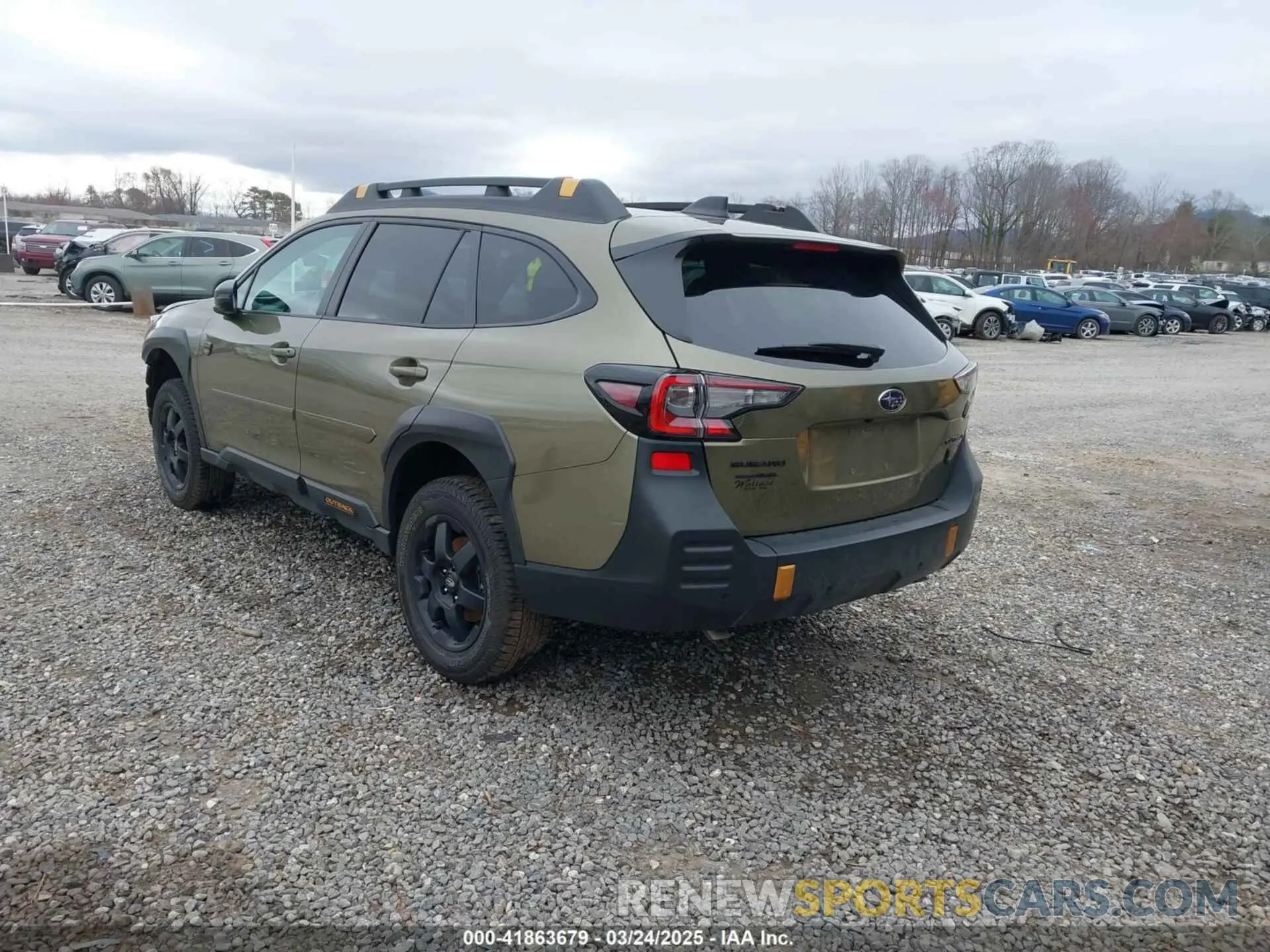 3 Photograph of a damaged car 4S4BTGUD6S3162444 SUBARU OUTBACK 2025