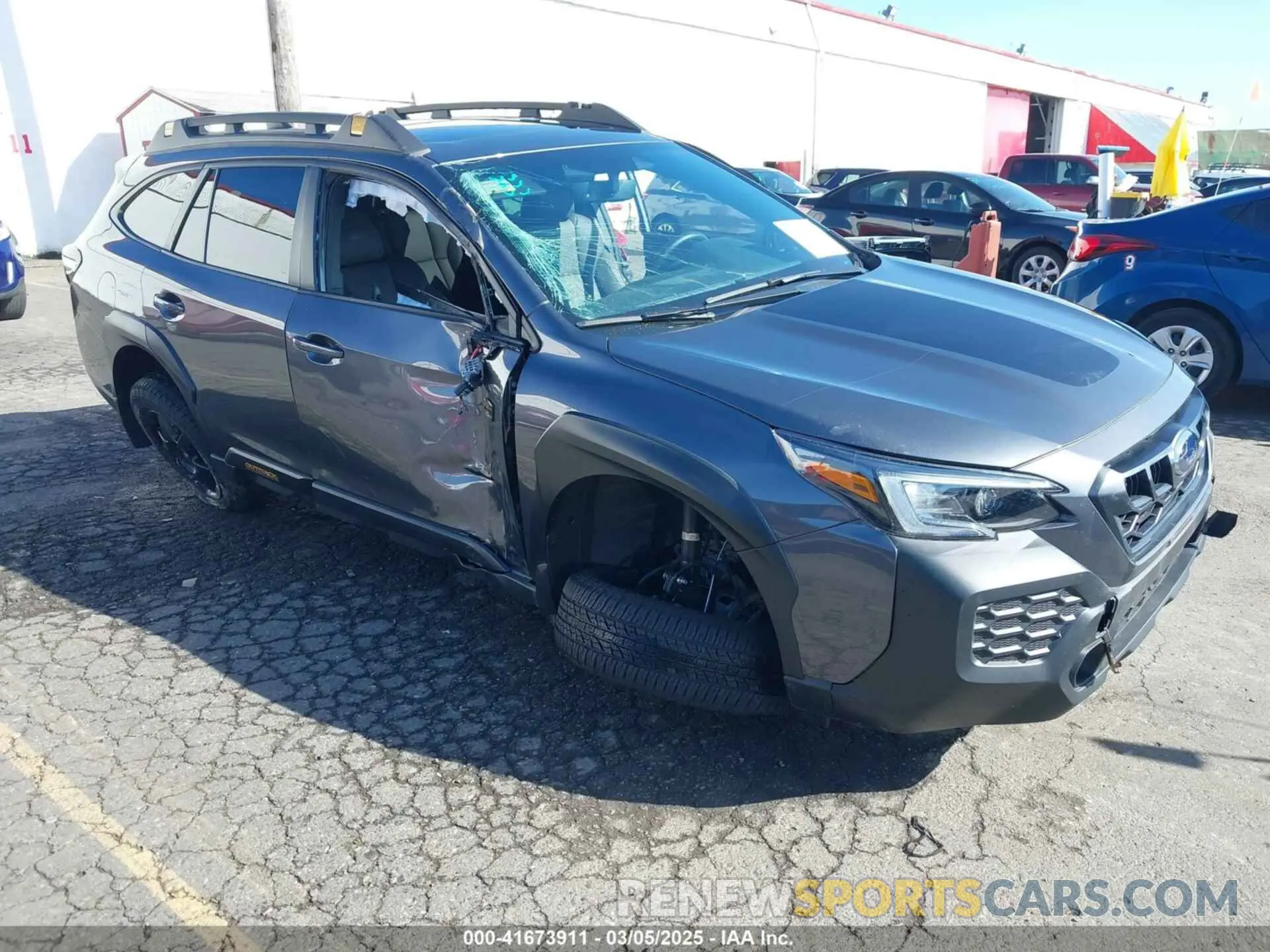 1 Photograph of a damaged car 4S4BTGUD9S3100763 SUBARU OUTBACK 2025