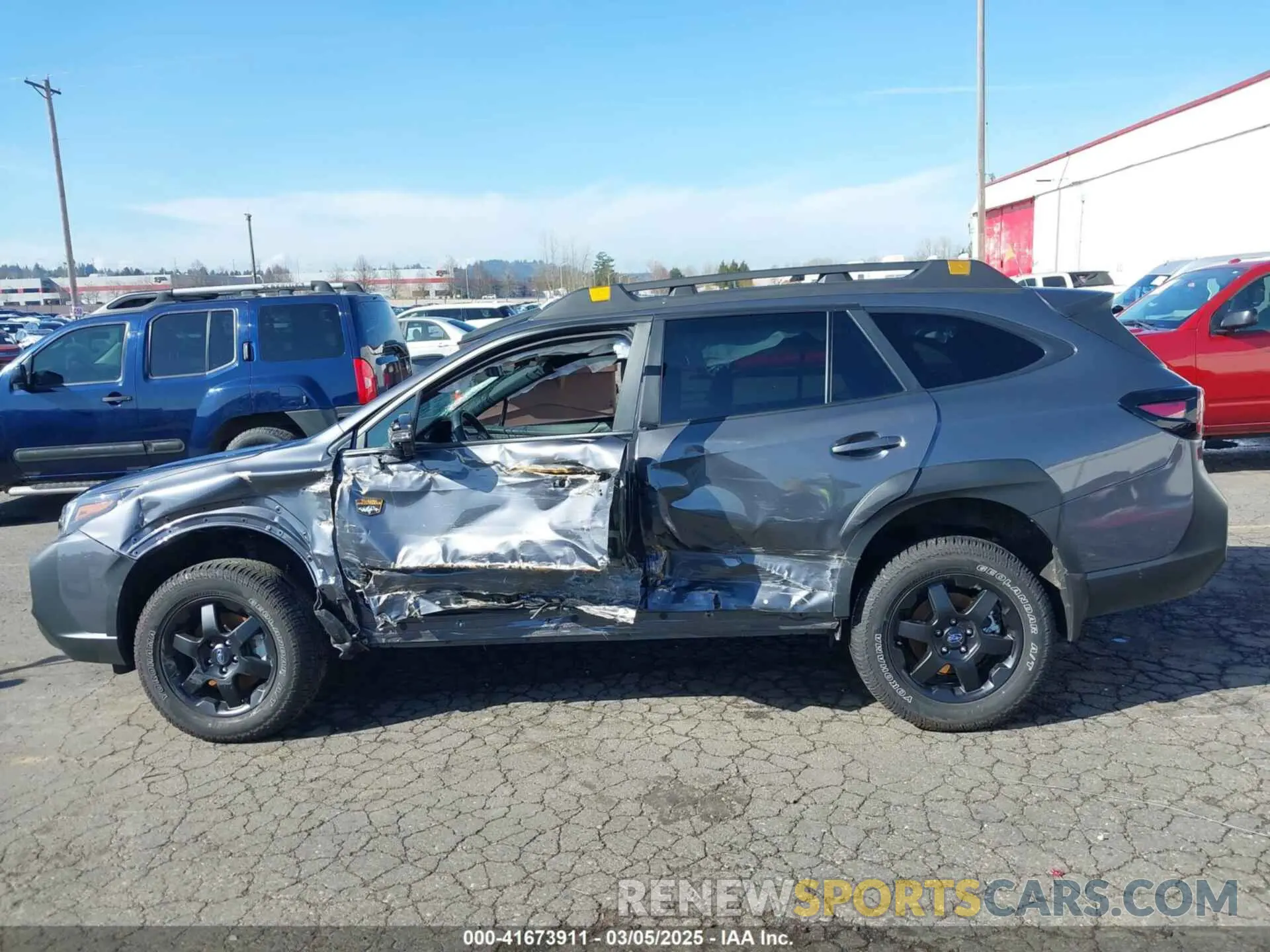 13 Photograph of a damaged car 4S4BTGUD9S3100763 SUBARU OUTBACK 2025