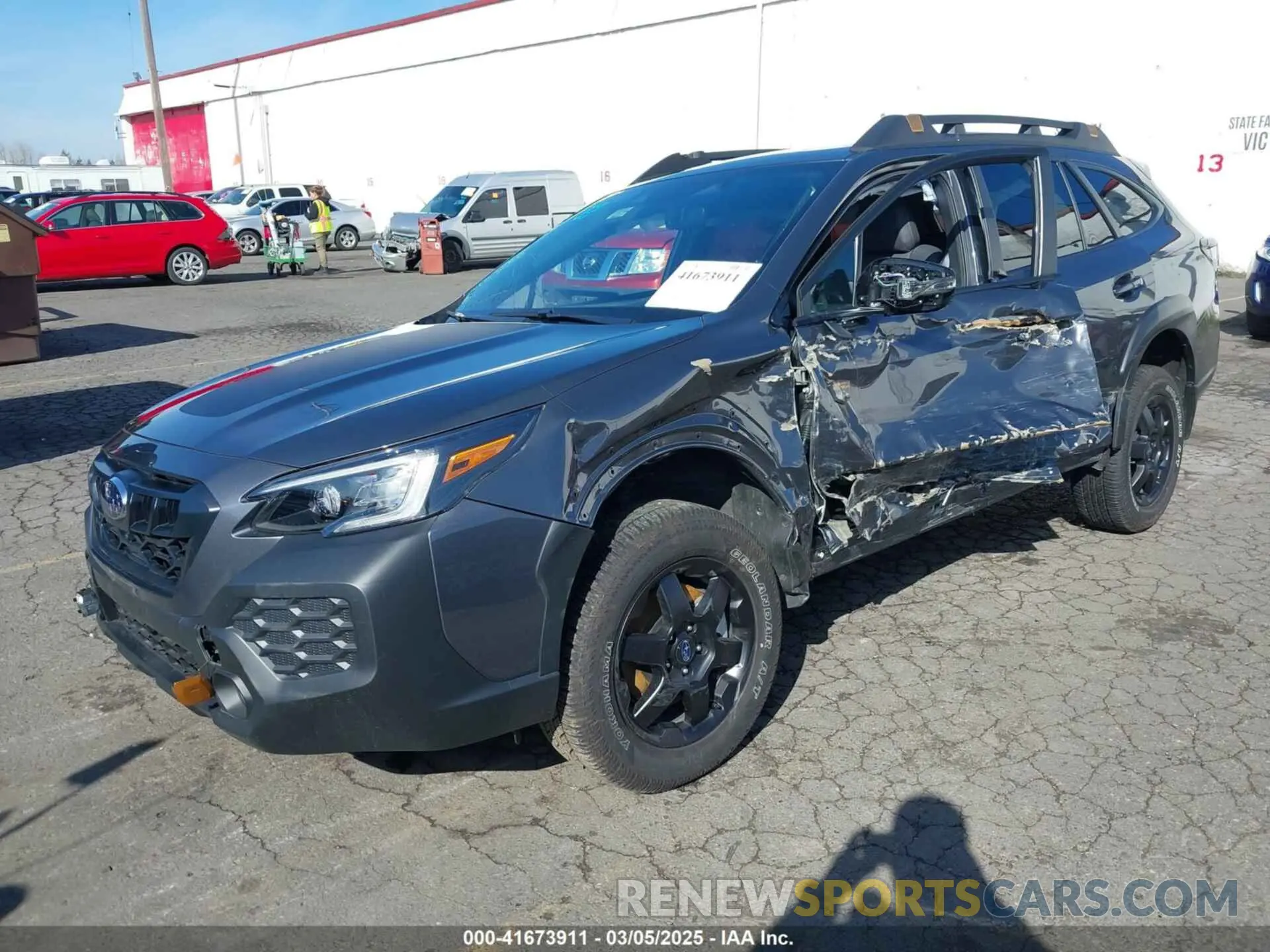 2 Photograph of a damaged car 4S4BTGUD9S3100763 SUBARU OUTBACK 2025