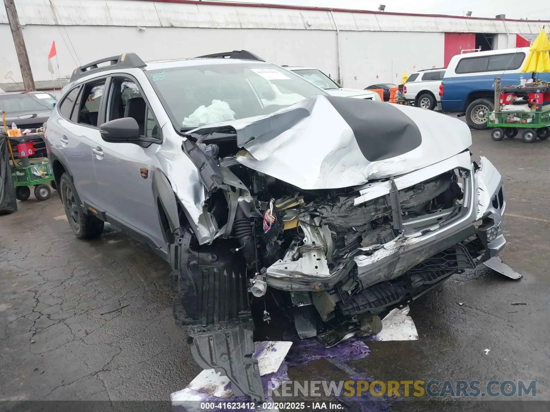 1 Photograph of a damaged car 4S4BTGUD9S3101413 SUBARU OUTBACK 2025