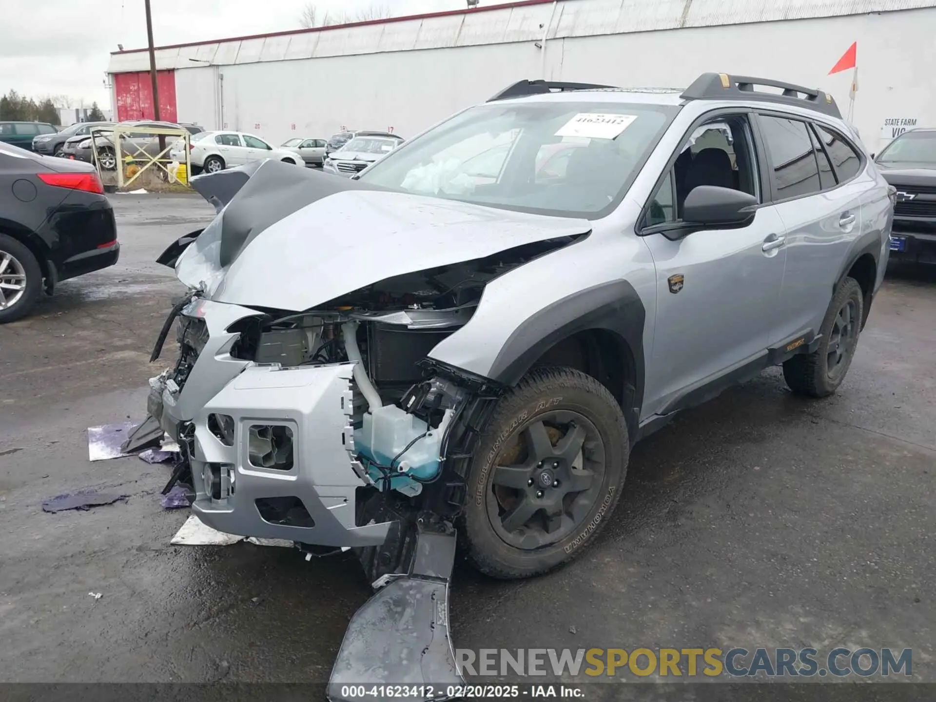 2 Photograph of a damaged car 4S4BTGUD9S3101413 SUBARU OUTBACK 2025
