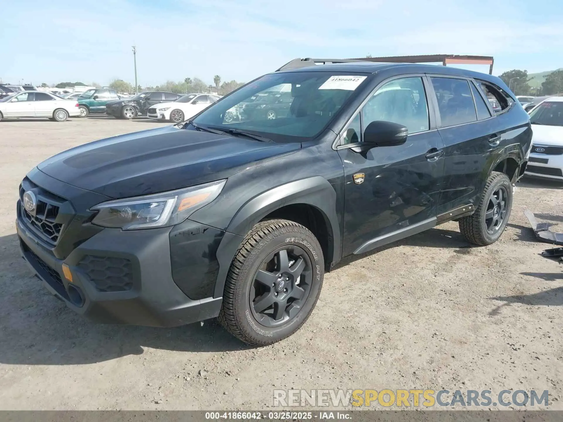 2 Photograph of a damaged car 4S4BTGUD9S3147100 SUBARU OUTBACK 2025