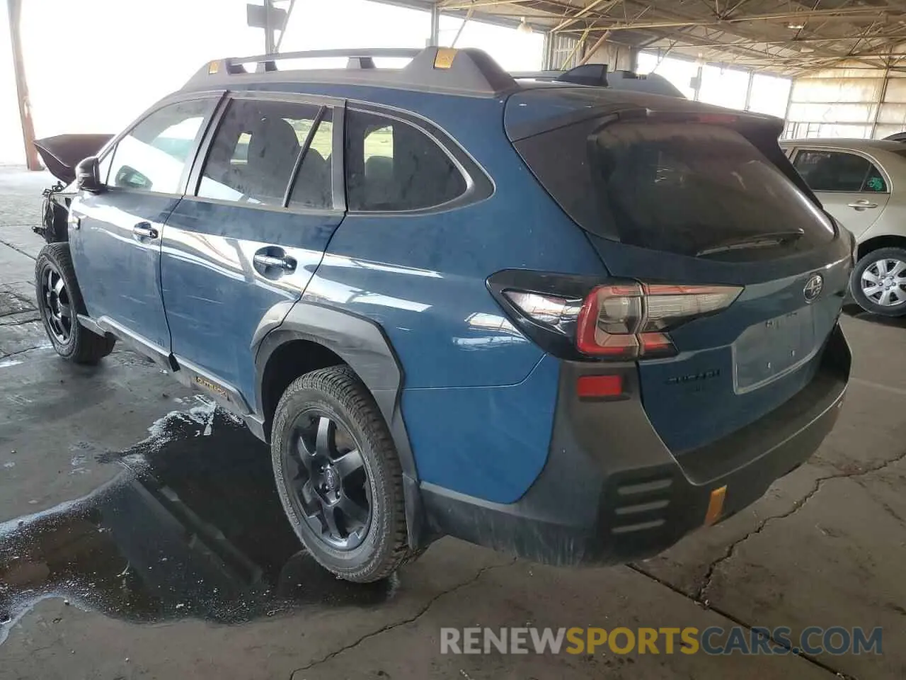 2 Photograph of a damaged car 4S4BTGSD5N3107281 SUBARU OUTBACK WI 2022