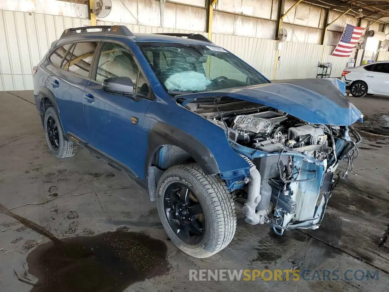 4 Photograph of a damaged car 4S4BTGSD5N3107281 SUBARU OUTBACK WI 2022