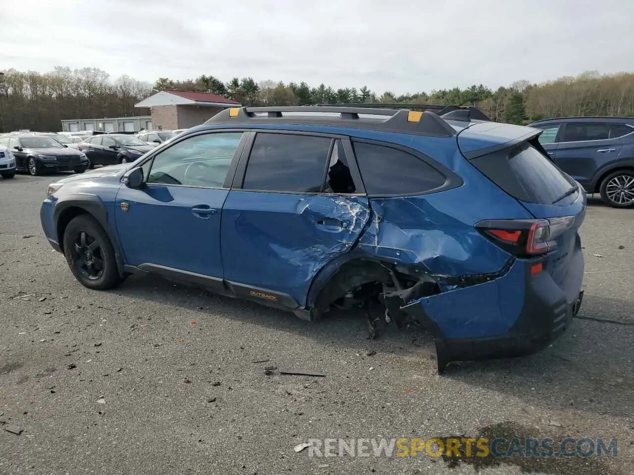 2 Photograph of a damaged car 4S4BTGUD1N3114063 SUBARU OUTBACK WI 2022