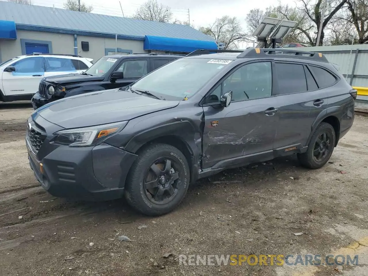 1 Photograph of a damaged car 4S4BTGUD1N3171654 SUBARU OUTBACK WI 2022