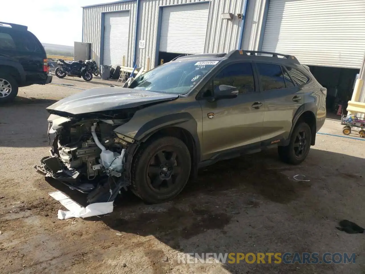1 Photograph of a damaged car 4S4BTGUD1N3190821 SUBARU OUTBACK WI 2022