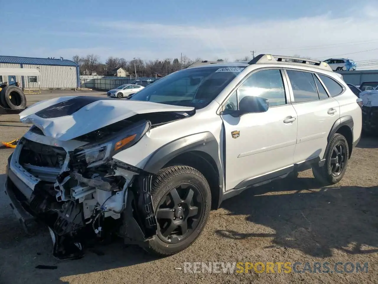 1 Photograph of a damaged car 4S4BTGUD1N3249849 SUBARU OUTBACK WI 2022