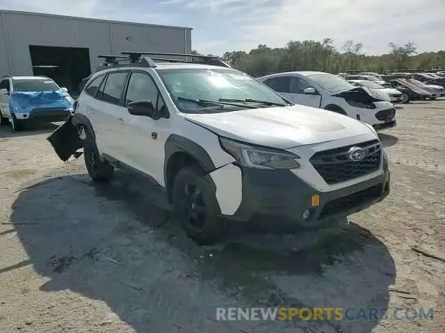 14 Photograph of a damaged car 4S4BTGUD3N3105042 SUBARU OUTBACK WI 2022