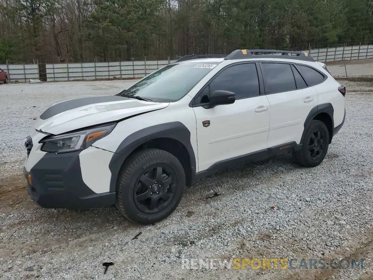 1 Photograph of a damaged car 4S4BTGUD3N3233250 SUBARU OUTBACK WI 2022