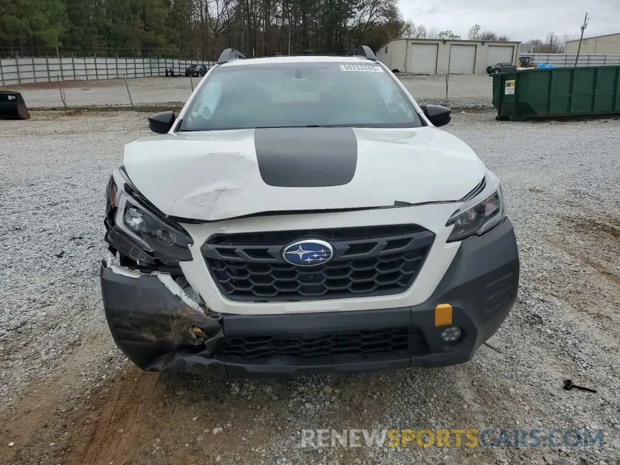 5 Photograph of a damaged car 4S4BTGUD3N3233250 SUBARU OUTBACK WI 2022