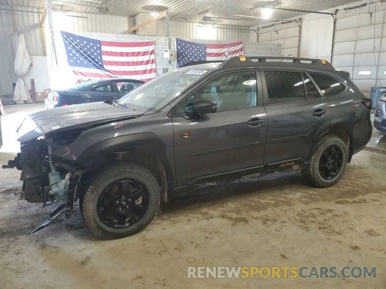 1 Photograph of a damaged car 4S4BTGUD4N3146294 SUBARU OUTBACK WI 2022