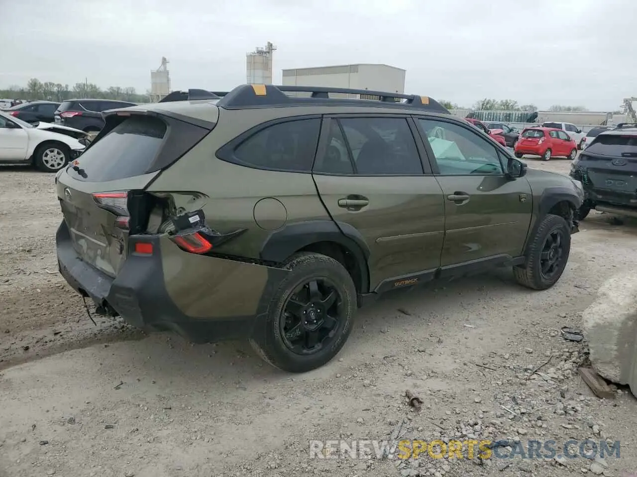 3 Photograph of a damaged car 4S4BTGUD6N3155241 SUBARU OUTBACK WI 2022