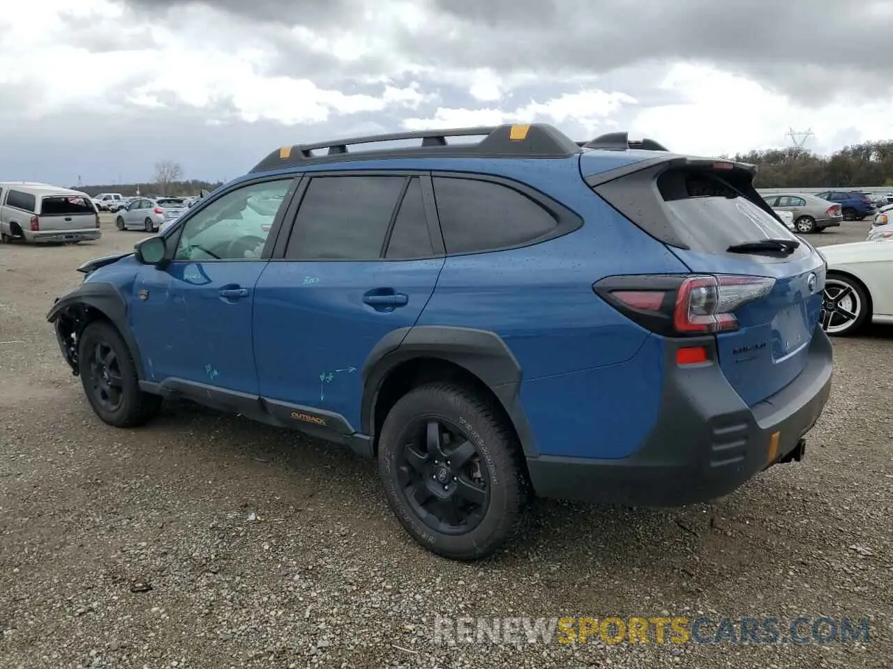 2 Photograph of a damaged car 4S4BTGUD8N3139588 SUBARU OUTBACK WI 2022
