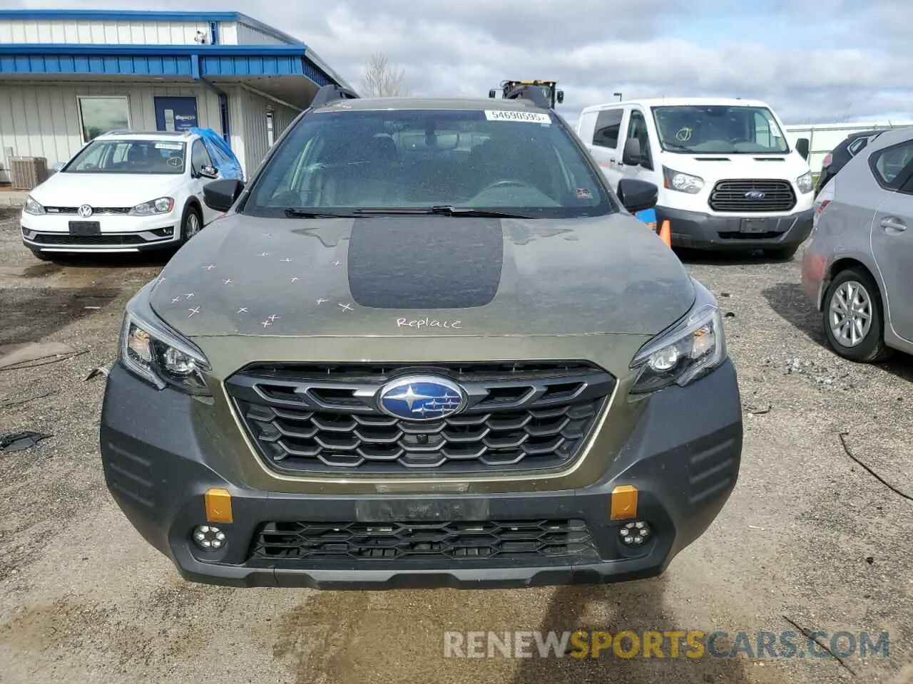 5 Photograph of a damaged car 4S4BTGUDXN3128768 SUBARU OUTBACK WI 2022