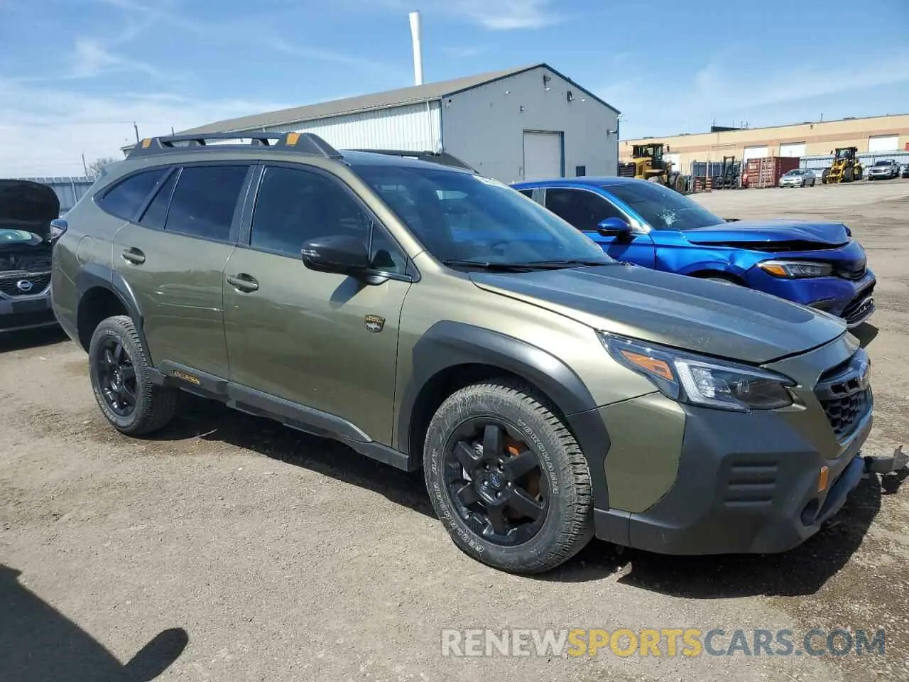 4 Photograph of a damaged car 4S4BTHTDXN3208272 SUBARU OUTBACK WI 2022