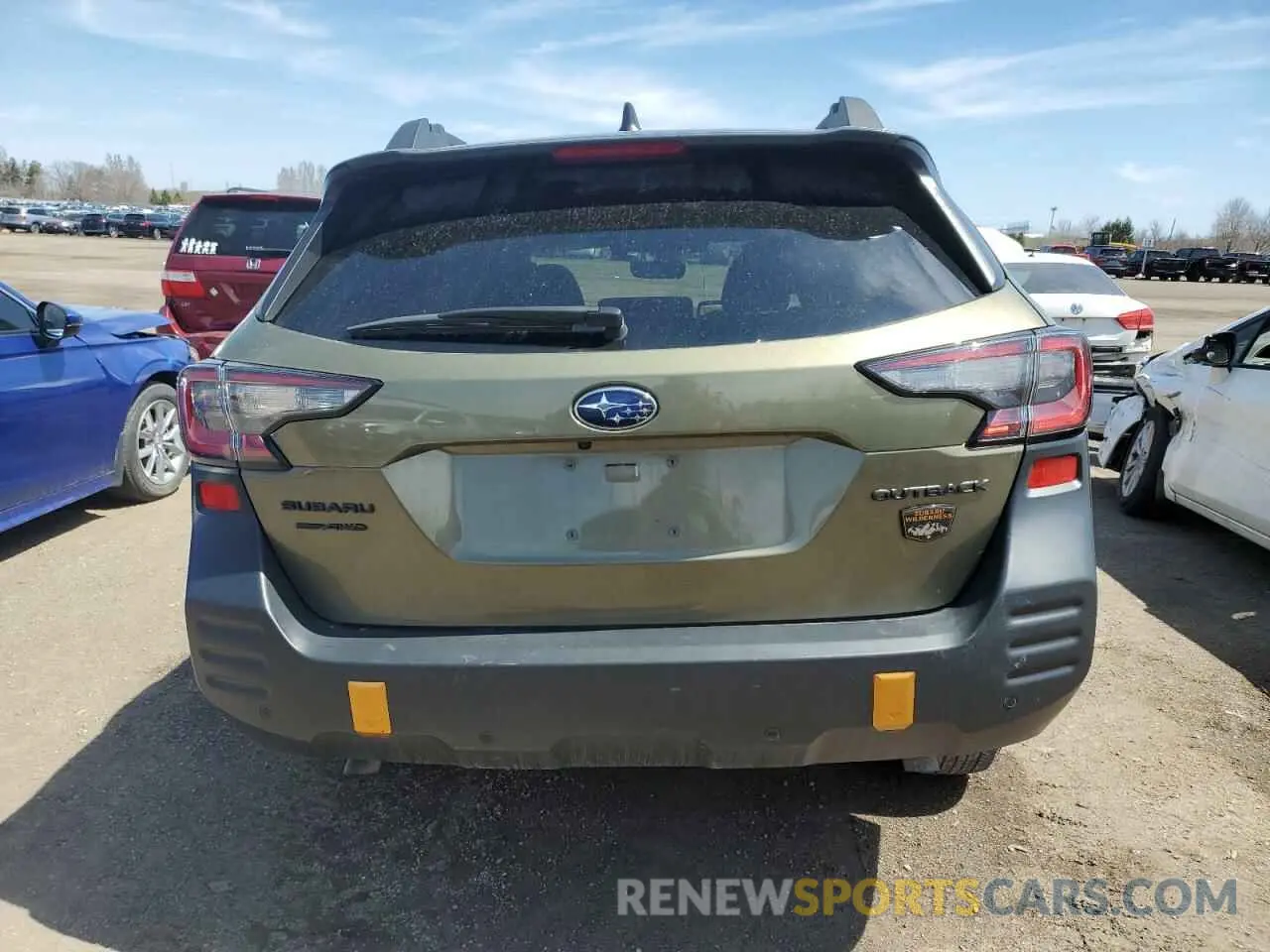 6 Photograph of a damaged car 4S4BTHTDXN3208272 SUBARU OUTBACK WI 2022